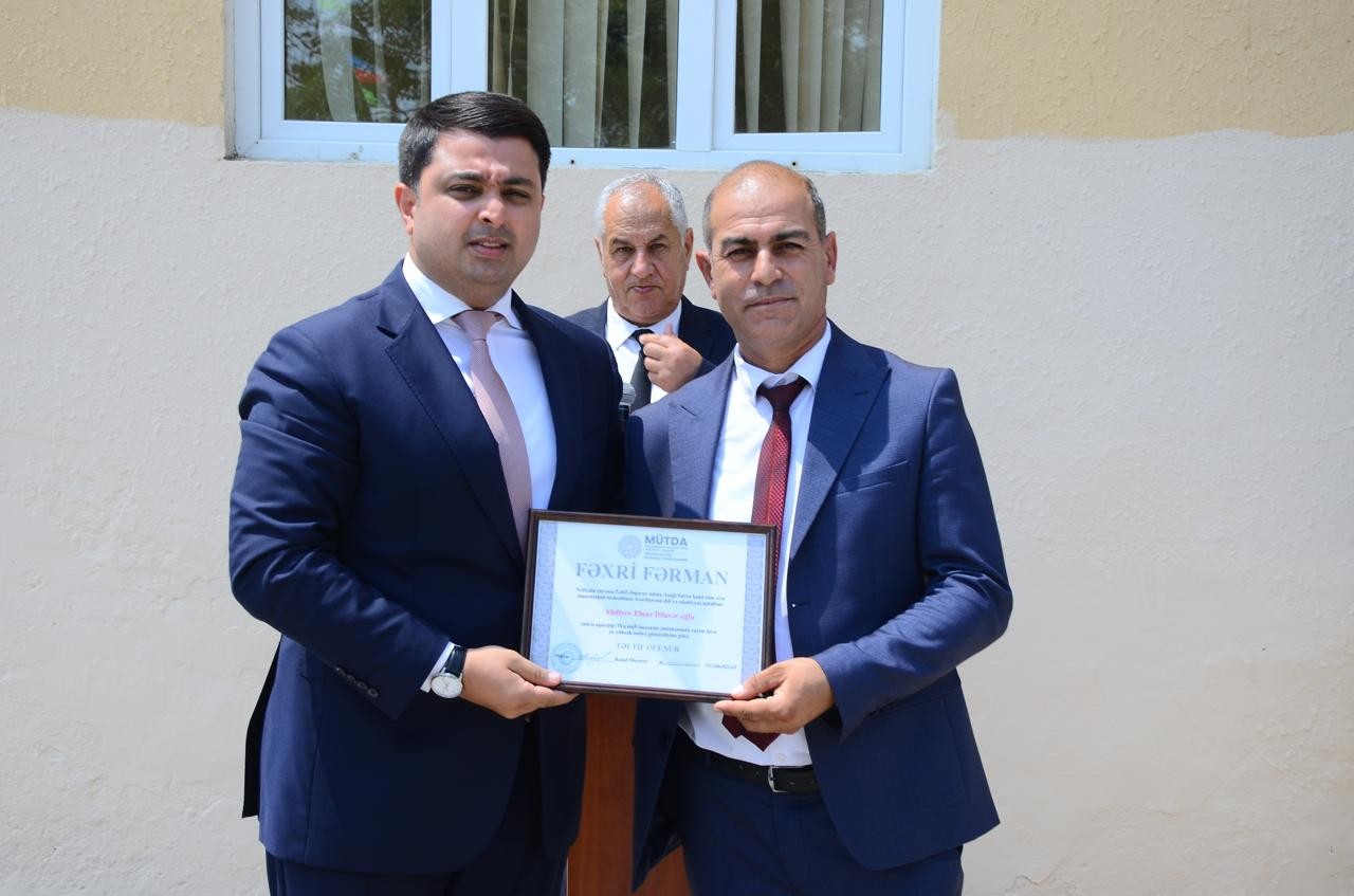 Neftçalada məzun günü qeyd olundu - FOTOLAR