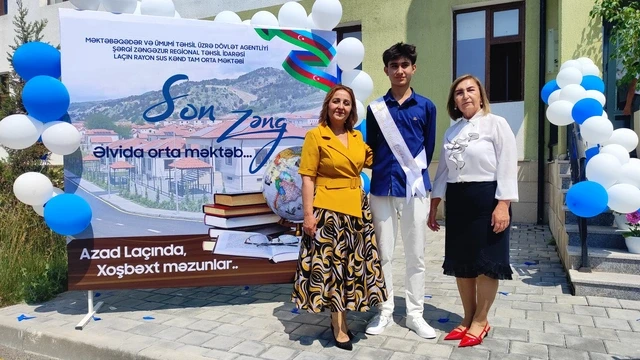 Laçının Sus kəndində "Son zəng"in səsi susmadı - FOTO