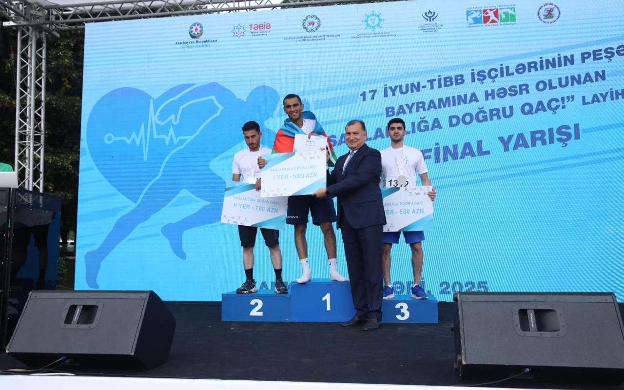 Xankəndidə “Sağlamlığa doğru qaç!” layihəsinin final mərhələsi keçirilib -FOTOLAR