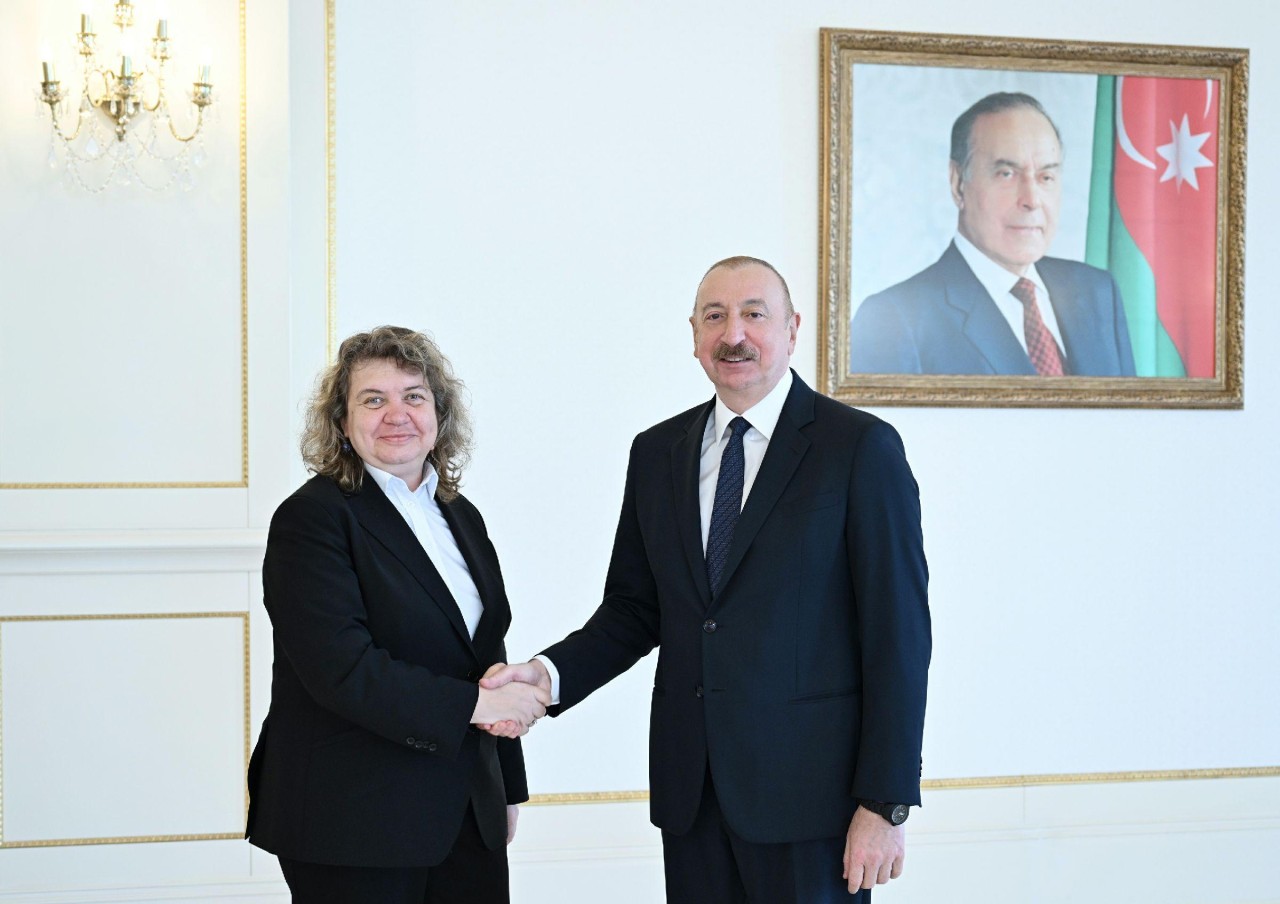 İlham Əliyev Nataliya Kiselovanı qəbul etdi - FOTOLAR