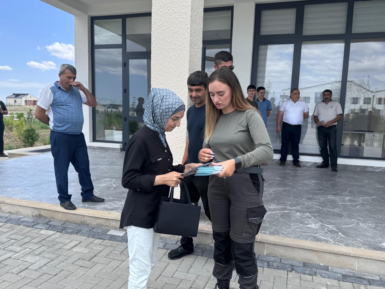 Köç karvanı Kəngərli kəndinə çatıb - FOTOLAR (YENİLƏNİB)