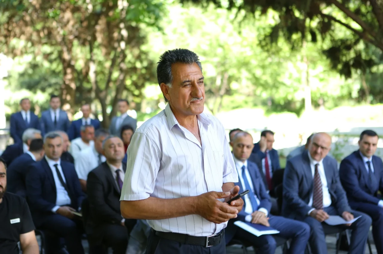 Niyazi Bayramov səyyar görüş keçirdi - FOTOLAR