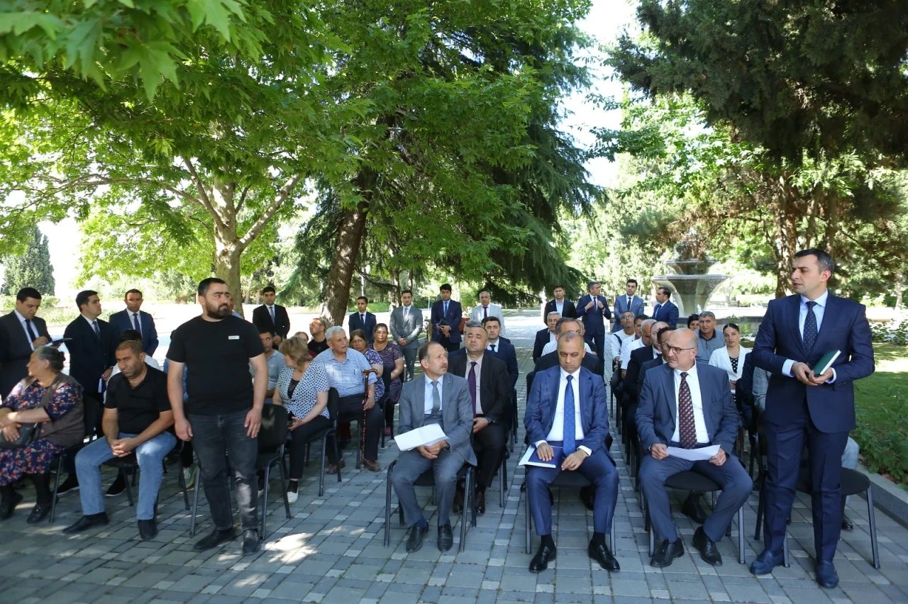 Niyazi Bayramov səyyar görüş keçirdi - FOTOLAR