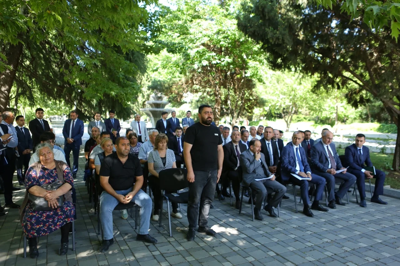 Niyazi Bayramov səyyar görüş keçirdi - FOTOLAR