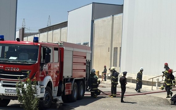 Sumqayıtda tekstil fabrikiyanır