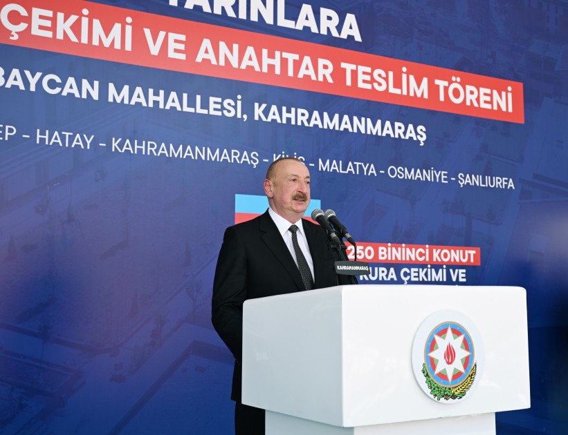 “Azərbaycan” məhəlləsinin açılışında prezidentlərin çıxışının tam mətni - VİDEO (YENİLƏNİB)