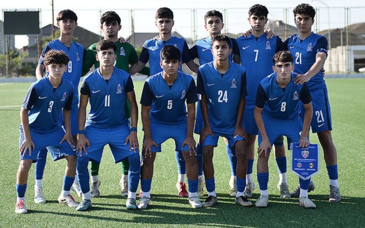 Azərbaycanın U-16 millisi Moldovaya qalibgəldi Azərbaycanın U-16 millisi Moldovaya qalibgəldi