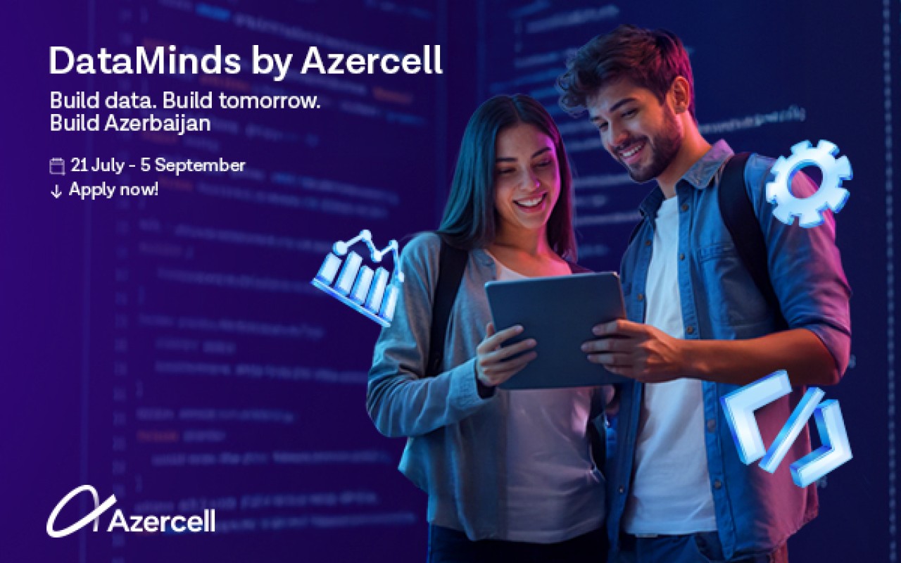 "Azercell"in “DataMinds” bootcamp proqramınaqeydiyyat davam edir "Azercell"in “DataMinds” bootcamp proqramınaqeydiyyat davam edir