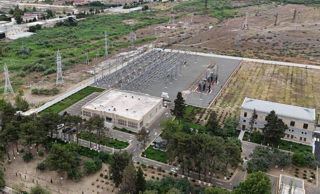 “Yevlax” qovşaq yarımstansiyasının açılışı oldu - FOTOLAR (YENİLƏNİB)