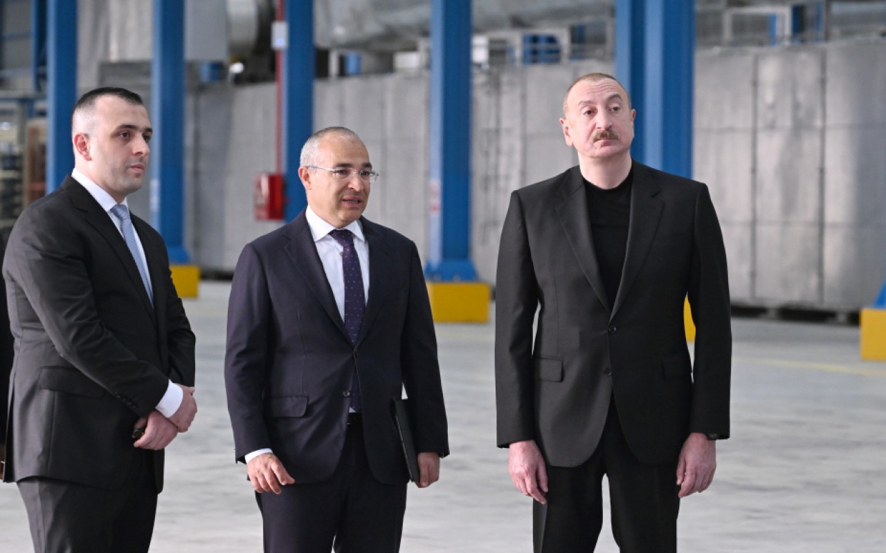 Goranboyda istehsal müəssisəsi istifadəyə verildi- FOTOLAR (YENİLƏNİB) Goranboyda istehsal müəssisəsi istifadəyə verildi- FOTOLAR (YENİLƏNİB)