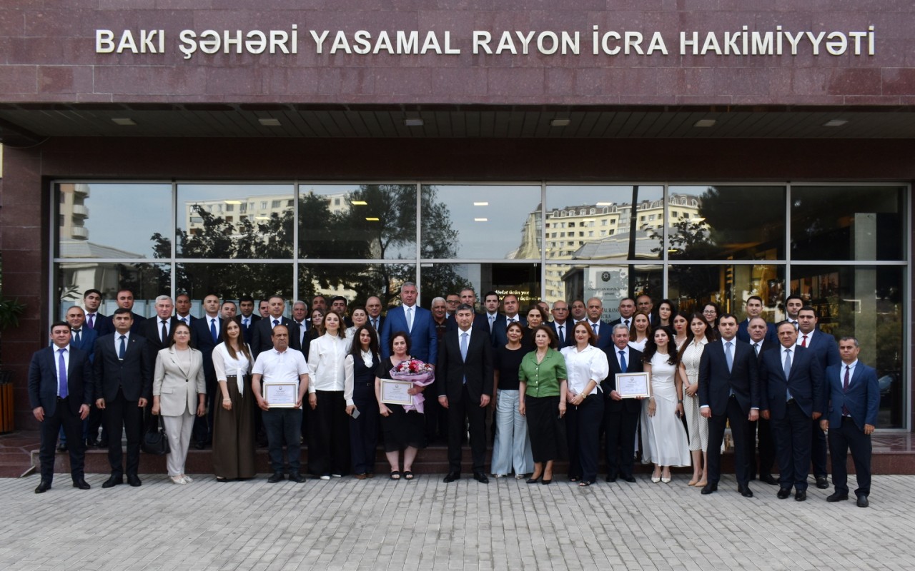 Yasamal RİH-də dövlət qulluqçularının peşə bayramı qeyd edilib -FOTOLAR Yasamal RİH-də dövlət qulluqçularının peşə bayramı qeyd edilib -FOTOLAR
