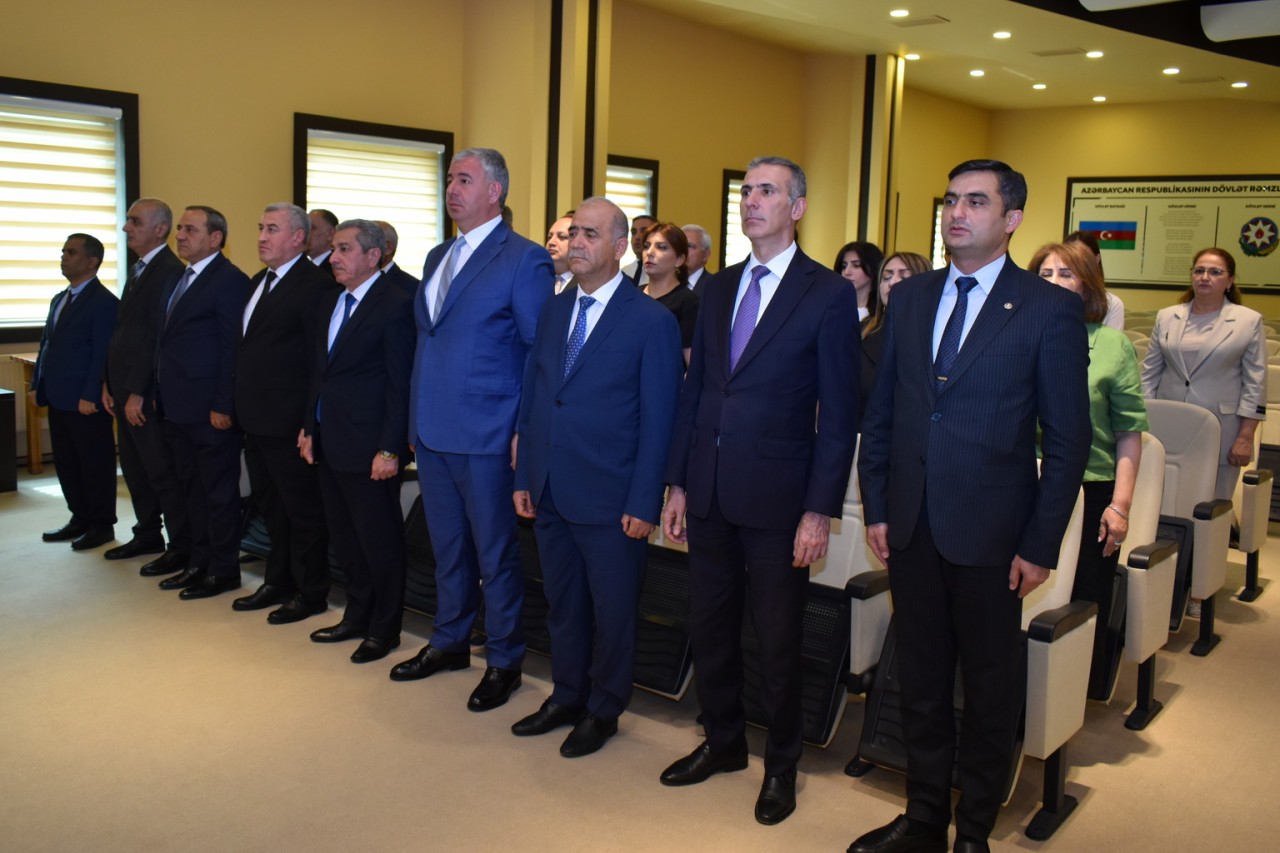 Yasamal RİH-də dövlət qulluqçularının peşə bayramı qeyd edilib - FOTOLAR
