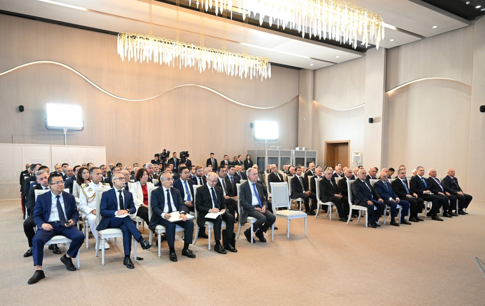 Mingəçevirdə “8 Noyabr” Elektrik Stansiyasının açılışı oldu - FOTOLAR (YENİLƏNİB)