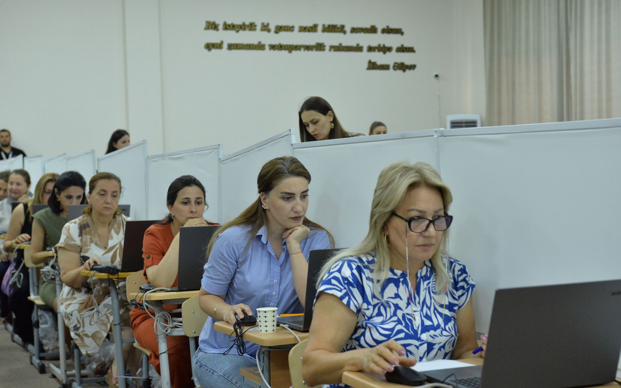 Sertifikasiya imtahanında iştirak edən 7 müəllimin nəticəsi ləğvediləcək Sertifikasiya imtahanında iştirak edən 7 müəllimin nəticəsi ləğvediləcək