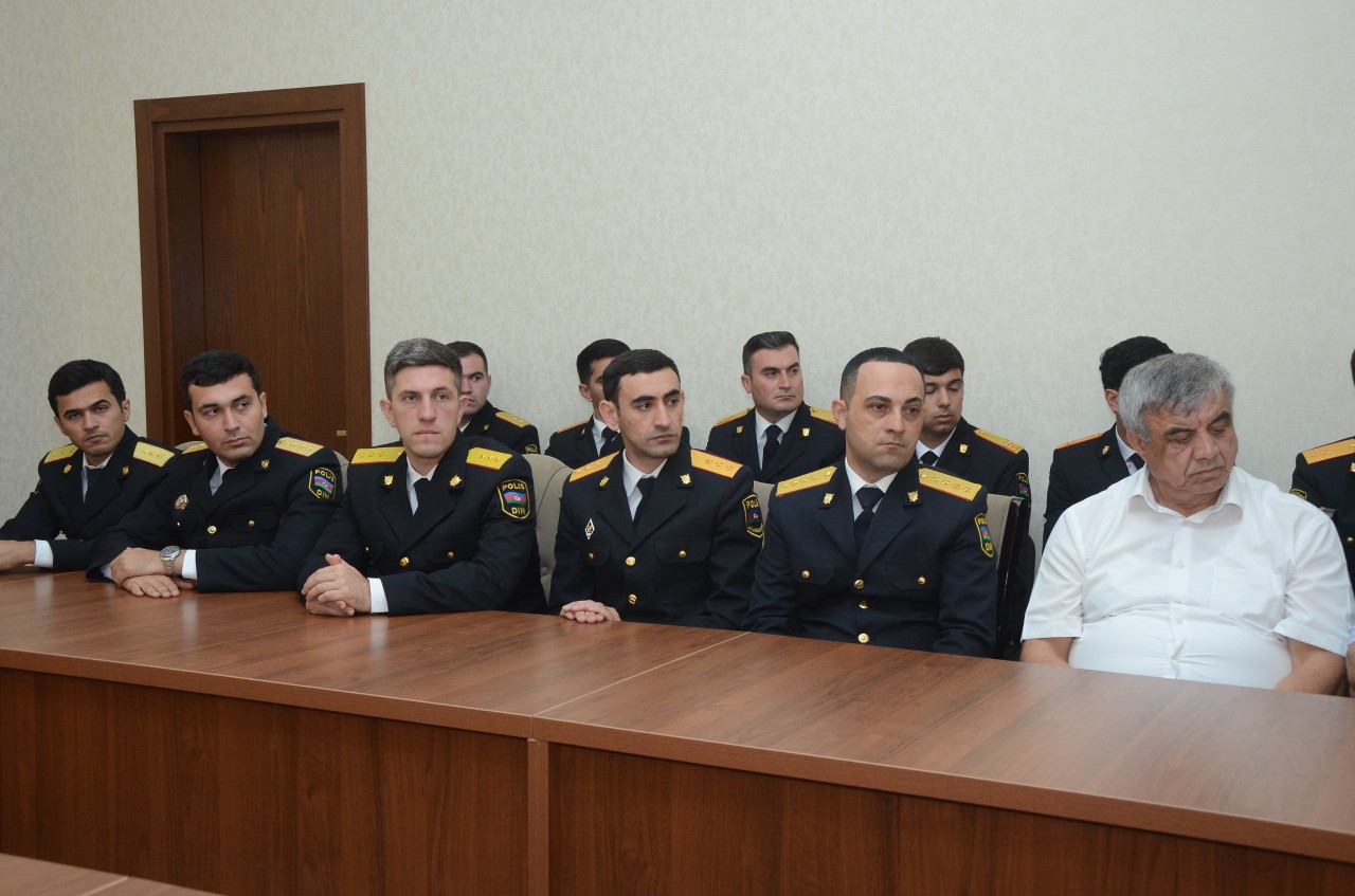 Polis Günü ilə bağlı daha bir tədbir keçirildi - FOTOLAR