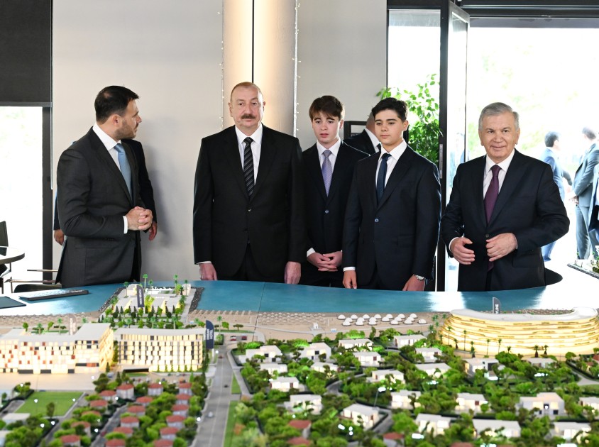 Azərbaycan və Özbəkistan prezidentləri “Sea Breeze”də - FOTOLAR