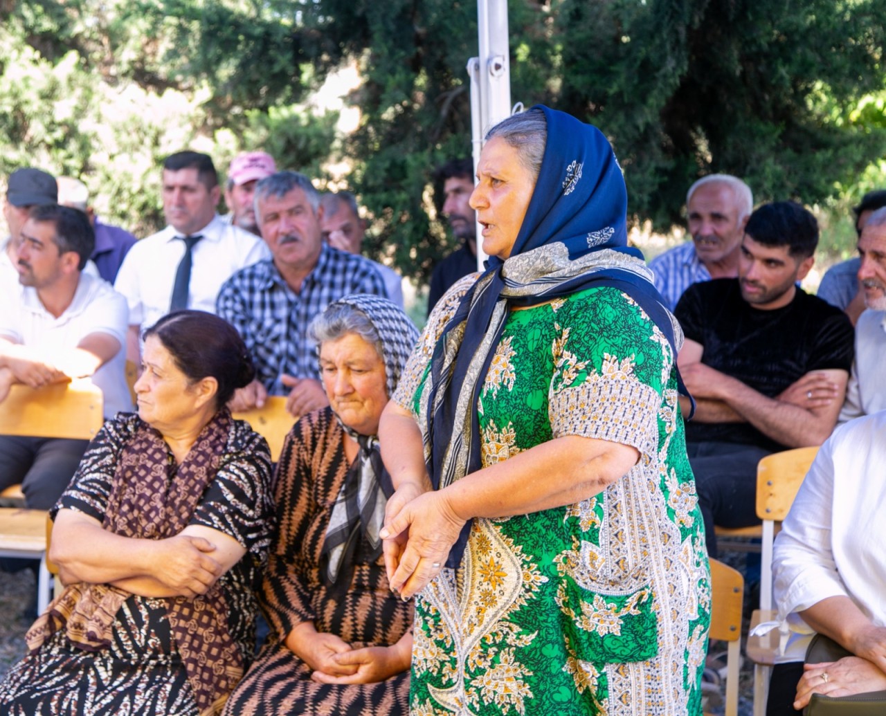 Neftçalanın icra başçısı səyyar görüş keçirib - FOTOLAR