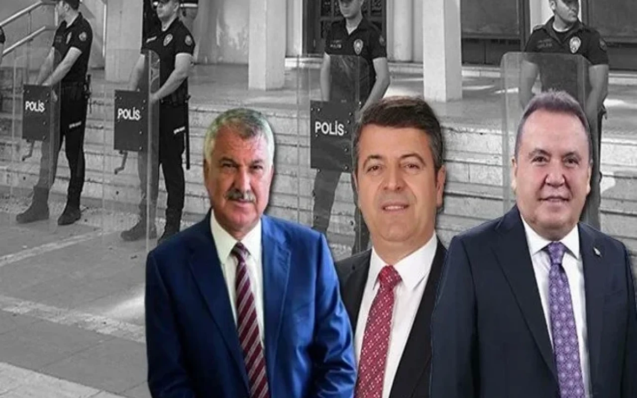 Türkiyədə üç bələdiyyə sədrisaxlanıldı Türkiyədə üç bələdiyyə sədrisaxlanıldı