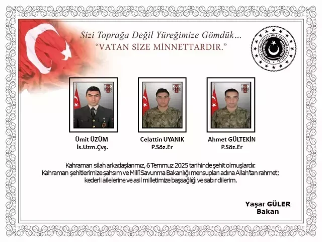 Türk hərbçilər 2 dəqiqə arayla şəhid olublar - Təfərrüat (FOTOLAR)