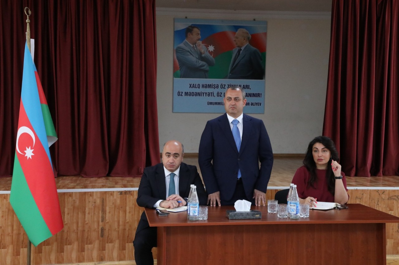 Adil Əliyev vətəndaşlarla növbəti səyyar görüş keçirdi - FOTOLAR