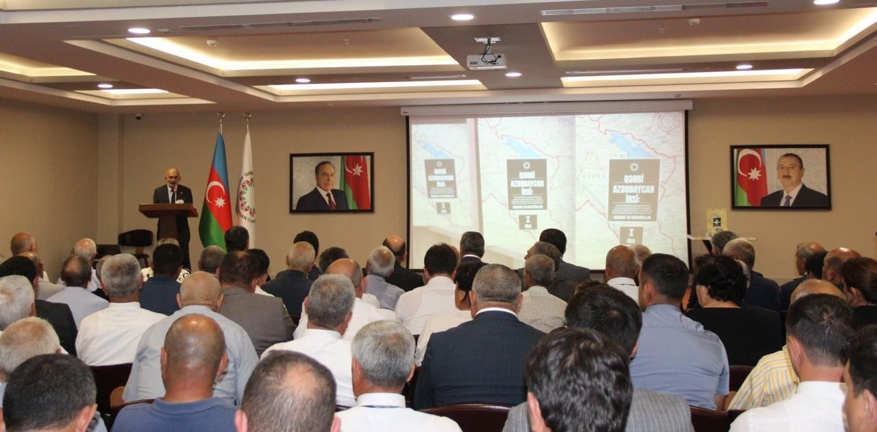 Goranboyda “Qərbi Azərbaycan İrsi” kitabının təqdimatı oldu - FOTOLAR