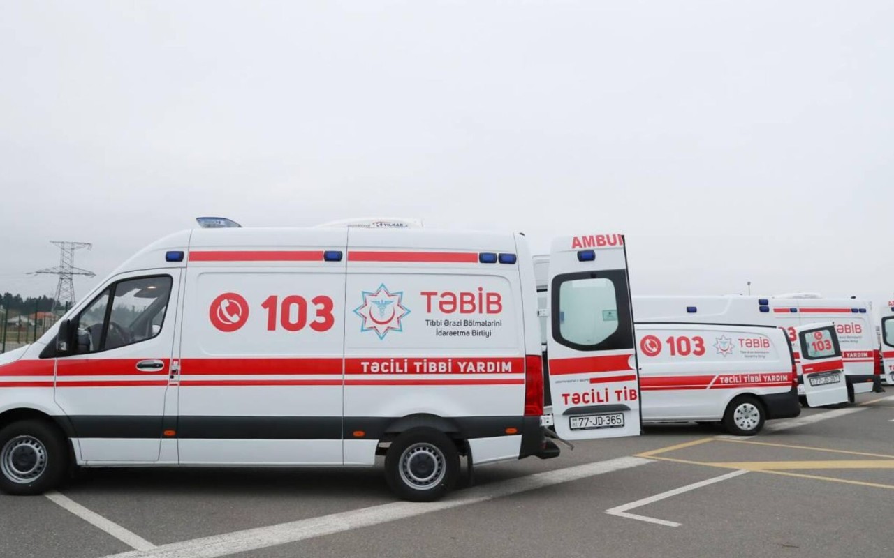 Ötən ay Bakıda çağırışların 367-si qəza ilə bağlı olub Ötən ay Bakıda çağırışların 367-si qəza ilə bağlı olub