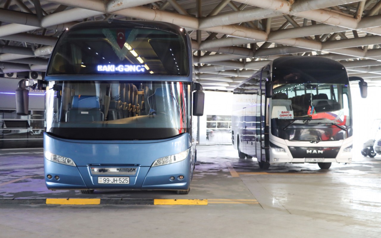 Avtobuslara onlayn bilet satışı 2 dəfəyə yaxınartıb Avtobuslara onlayn bilet satışı 2 dəfəyə yaxınartıb