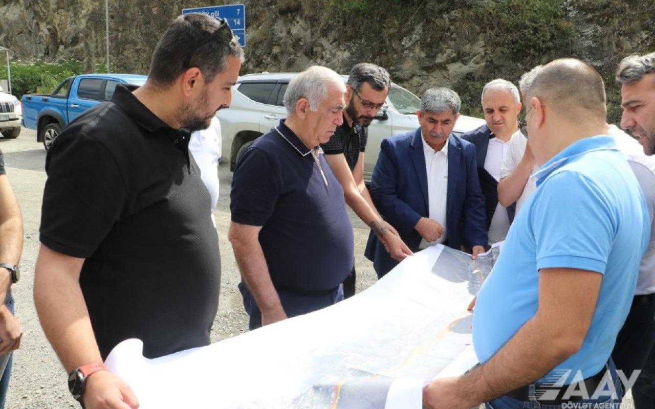 AAYDA sədri Kəlbəcərdə həyata keçirilən yol layihələrinə baxış keçirib -FOTOLAR AAYDA sədri Kəlbəcərdə həyata keçirilən yol layihələrinə baxış keçirib -FOTOLAR