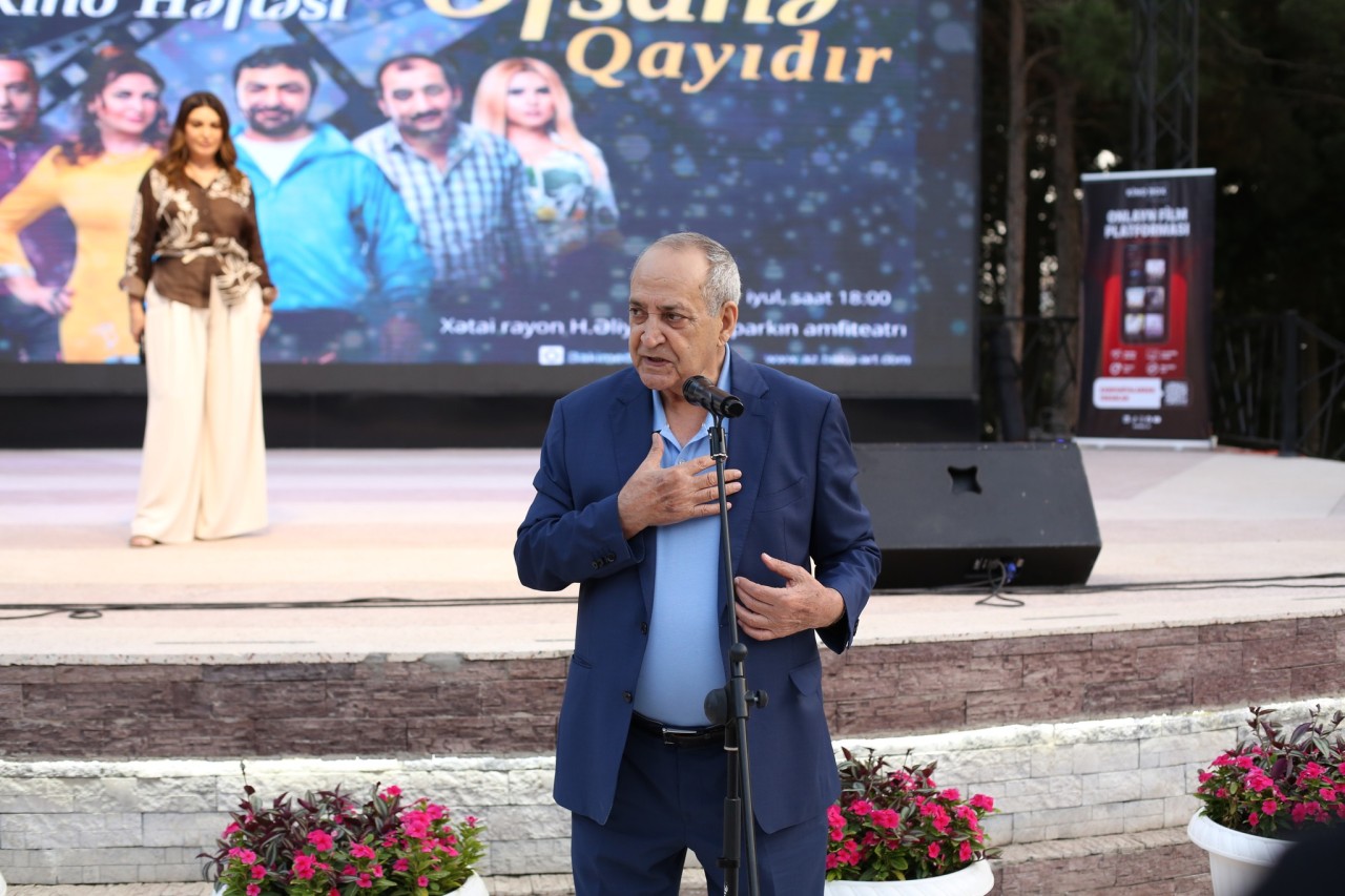 Xətaidə “Kino həftəsi”nin açılış mərasimi olub - FOTOLAR