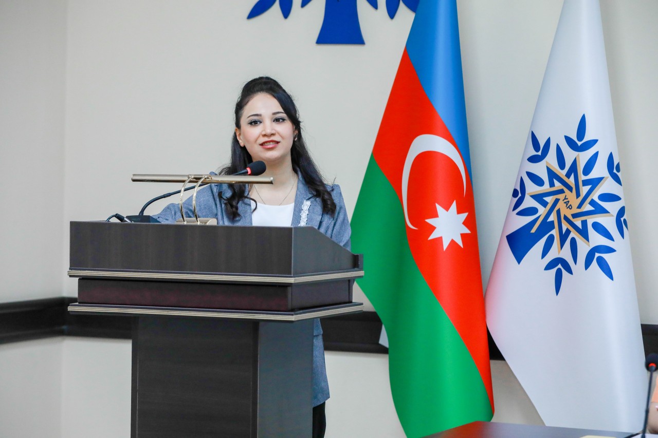 YAP Sabunçu rayon təşkilatı Ulu Öndərlə bağlı tədbir keçirdi - FOTOLAR