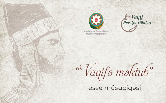 “Vaqifə məktub” esse müsabiqəsininqalibləri məlum olub “Vaqifə məktub” esse müsabiqəsininqalibləri məlum olub