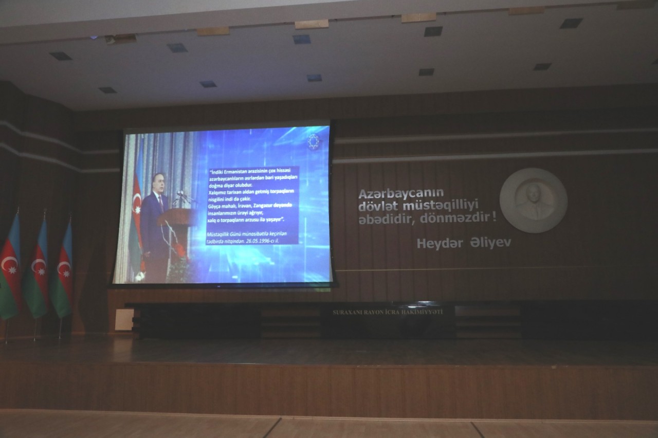 Suraxanıda “Qərbi Azərbaycan irsi” kitabının I cildinin təqdimatı oldu - FOTOLAR
