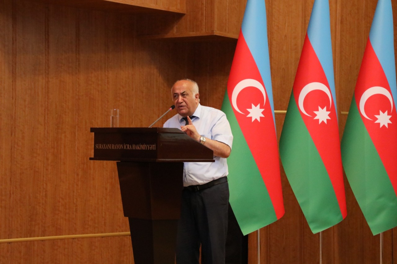 Suraxanıda “Qərbi Azərbaycan irsi” kitabının I cildinin təqdimatı oldu - FOTOLAR