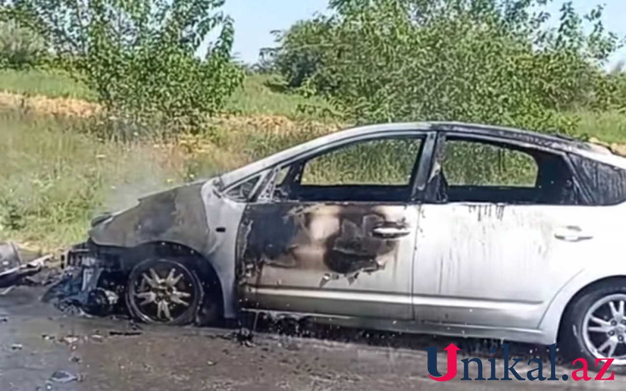Bərdədə “Toyota”yandı Bərdədə “Toyota”yandı