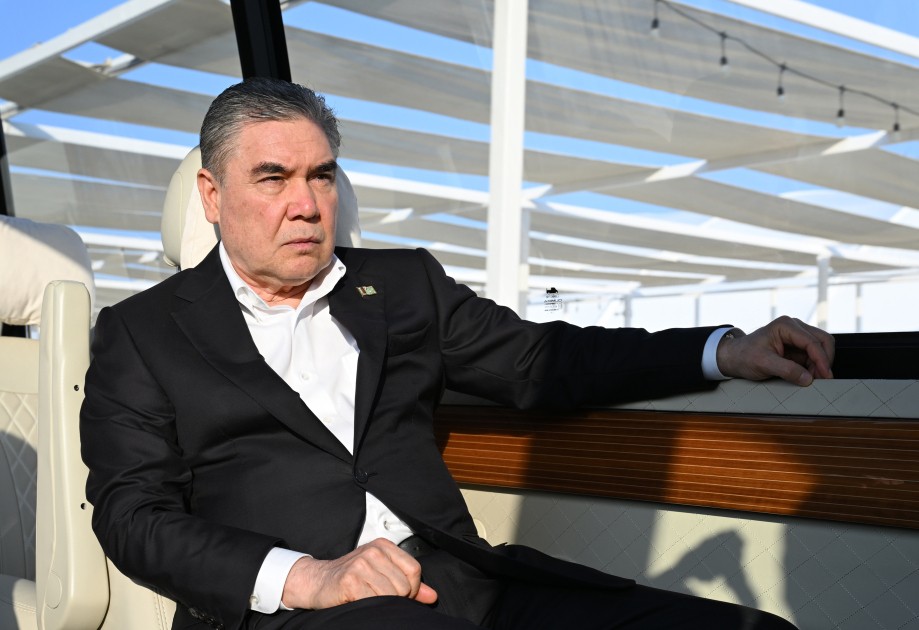 İlham Əliyev və Berdiməhəmmədov "Sea Breeze"də - FOTOLAR