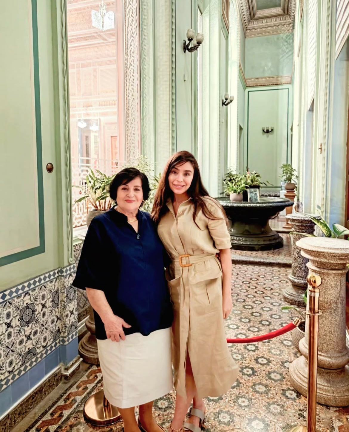 Leyla Əliyeva muzeydə - FOTOLAR