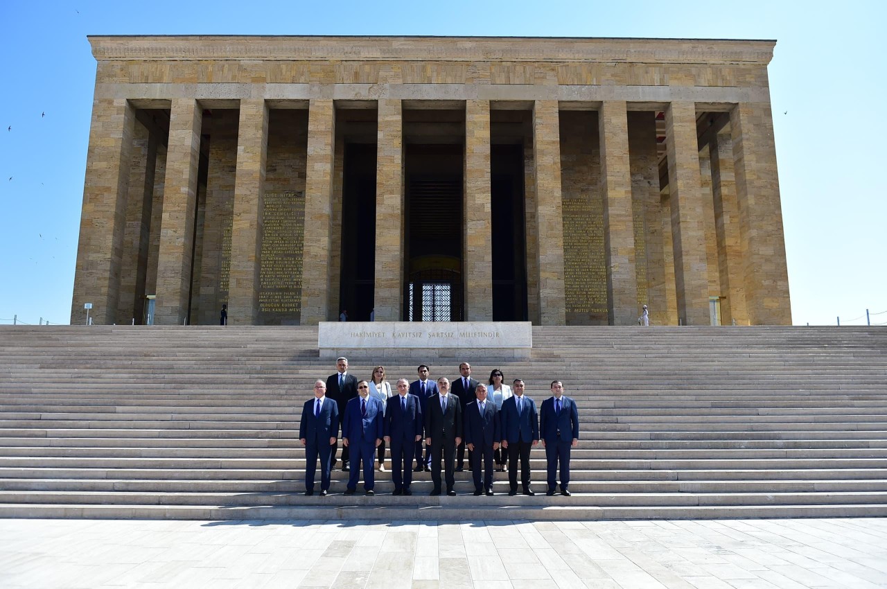 Baş prokuror Ankarada görüşlər keçirdi - FOTOLAR