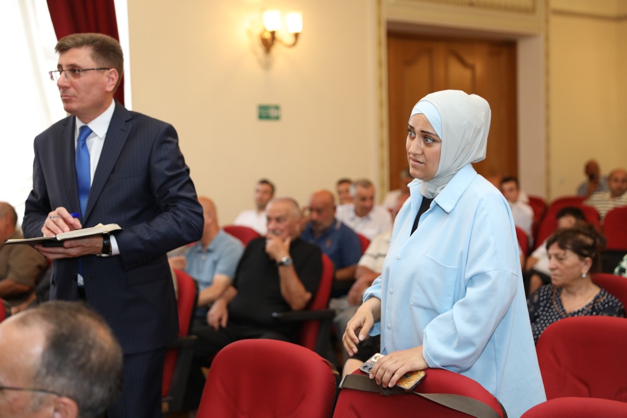 Vaqif Həsənovun növbəti səyyar qəbul-görüşü keçirilib - FOTOLAR