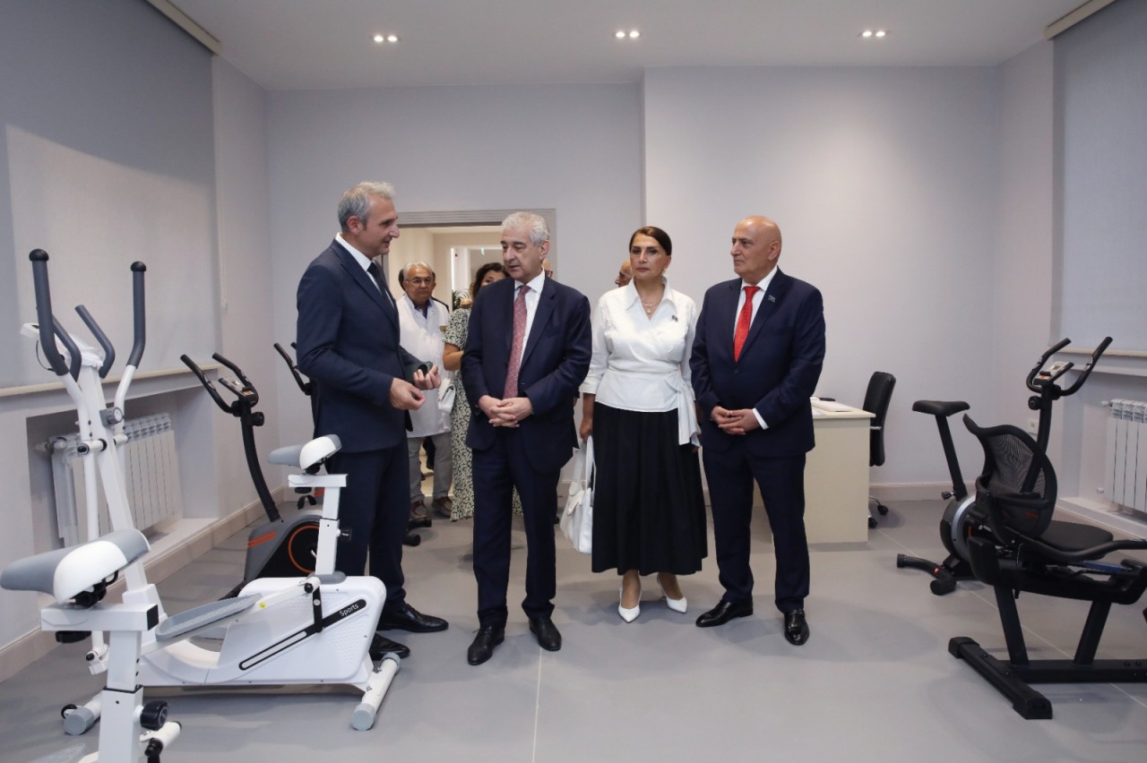 Rəhbər şəxslər və deputatlar "Abşeron" sanatoriyasında - FOTOLAR