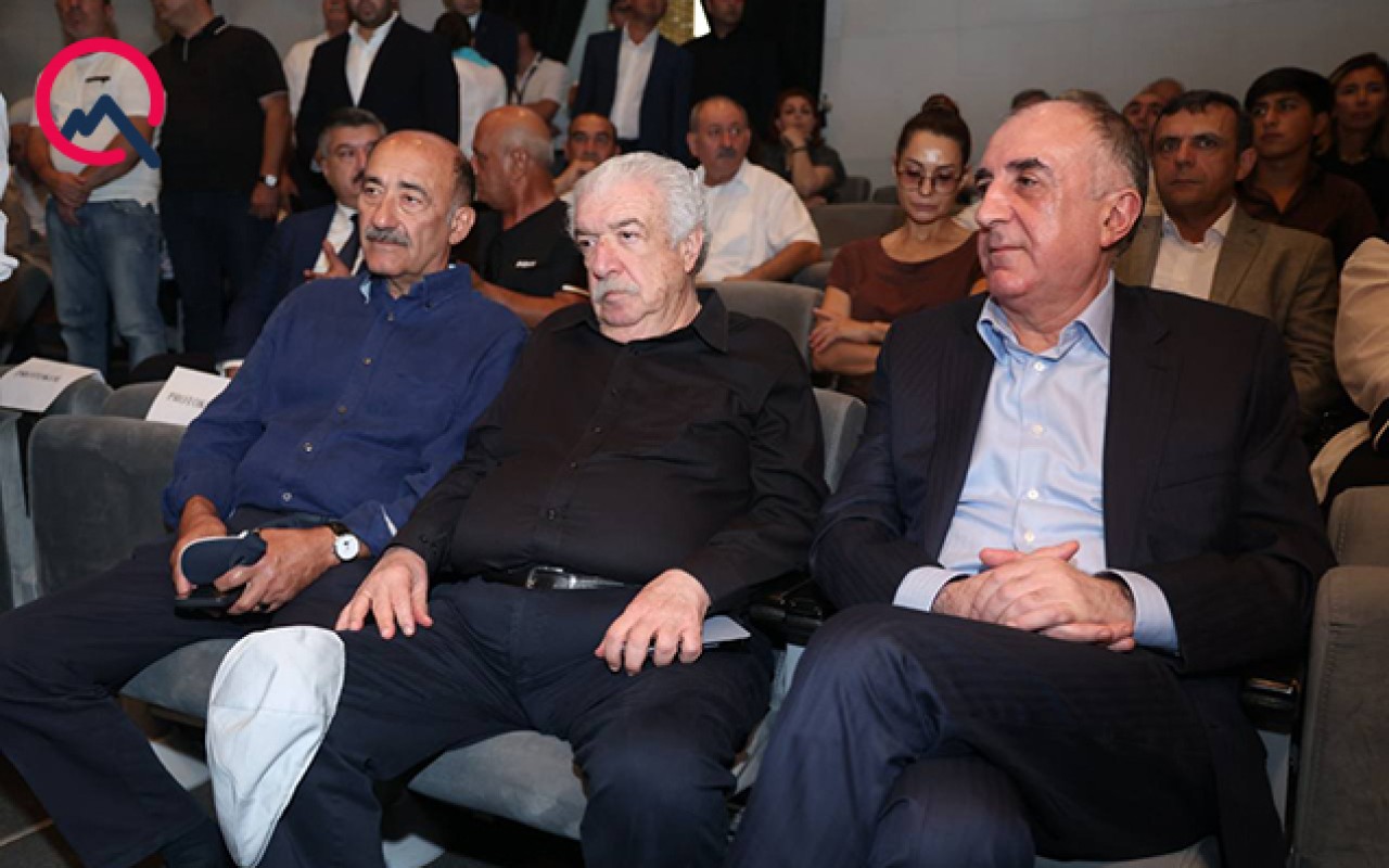 Qusman Elçinin vida mərasimində- FOTO