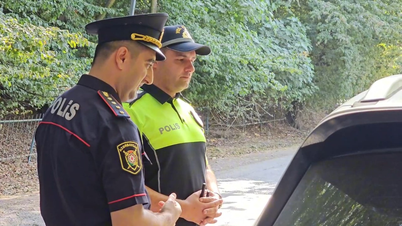 Polis istirahət zonalarında profilaktik tədbirləri davam etdirir - VİDEO+FOTOLAR