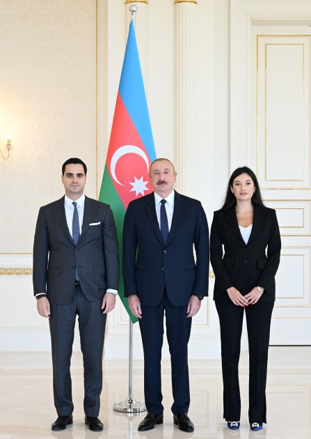 İlham Əliyev Slovakiyanın yeni səfirinin etimadnaməsini qəbul edib - FOTOLAR