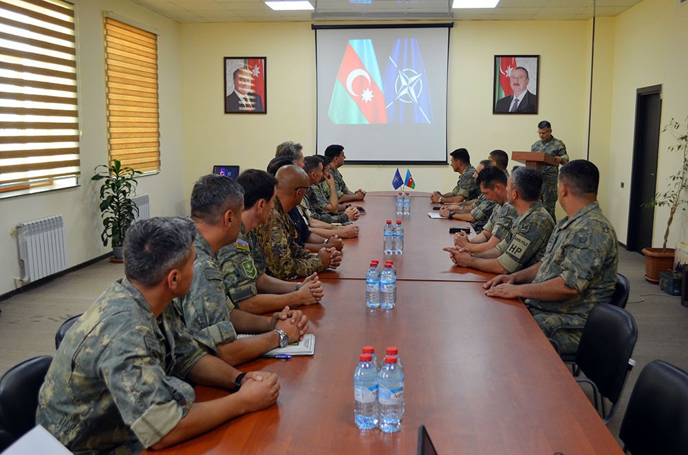Bakıda NATO nümayəndə heyəti ilə görüş keçirildi - FOTOLAR