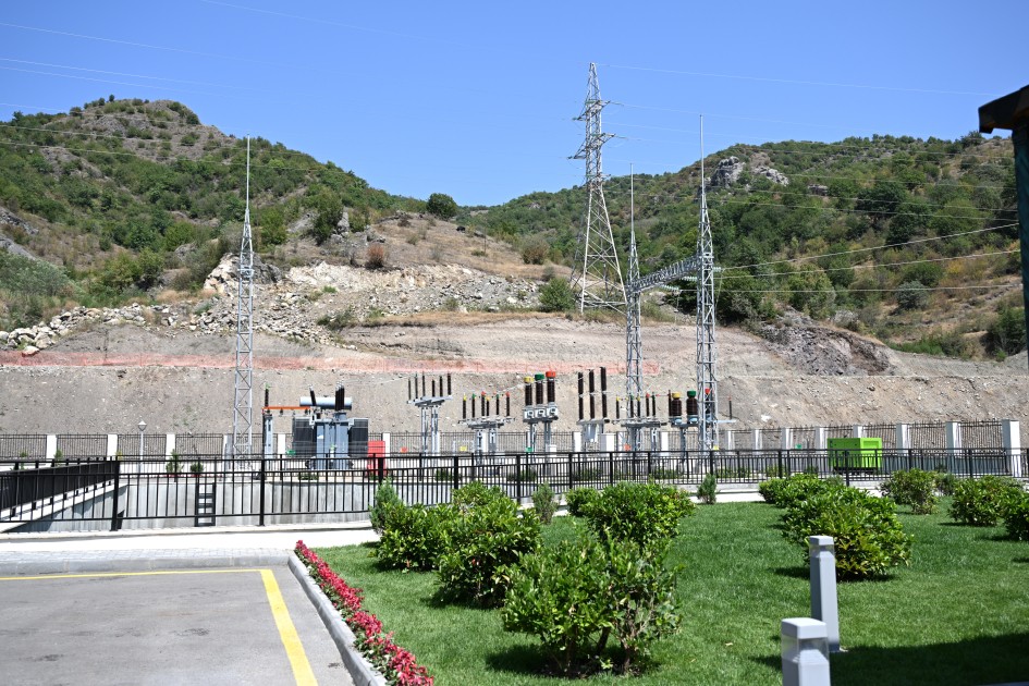 Kəlbəcərdə su elektrik stansiyalarının açılışı oldu - YENİLƏNİB (FOTOLAR)