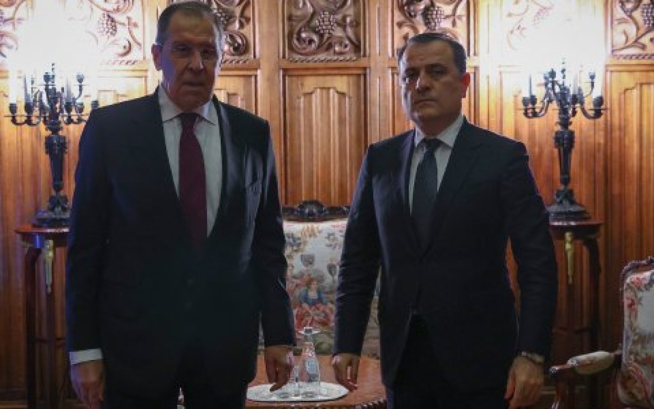 Ceyhun Bayramov Lavrovla təhlükəsizlik məsələlərinimüzakirə etdi