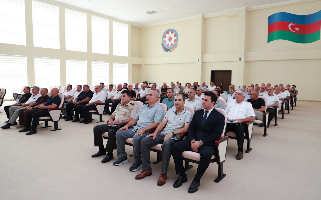 Dövlət Xidməti müəllimlər üçün tədbir keçirdi -FOTOLAR