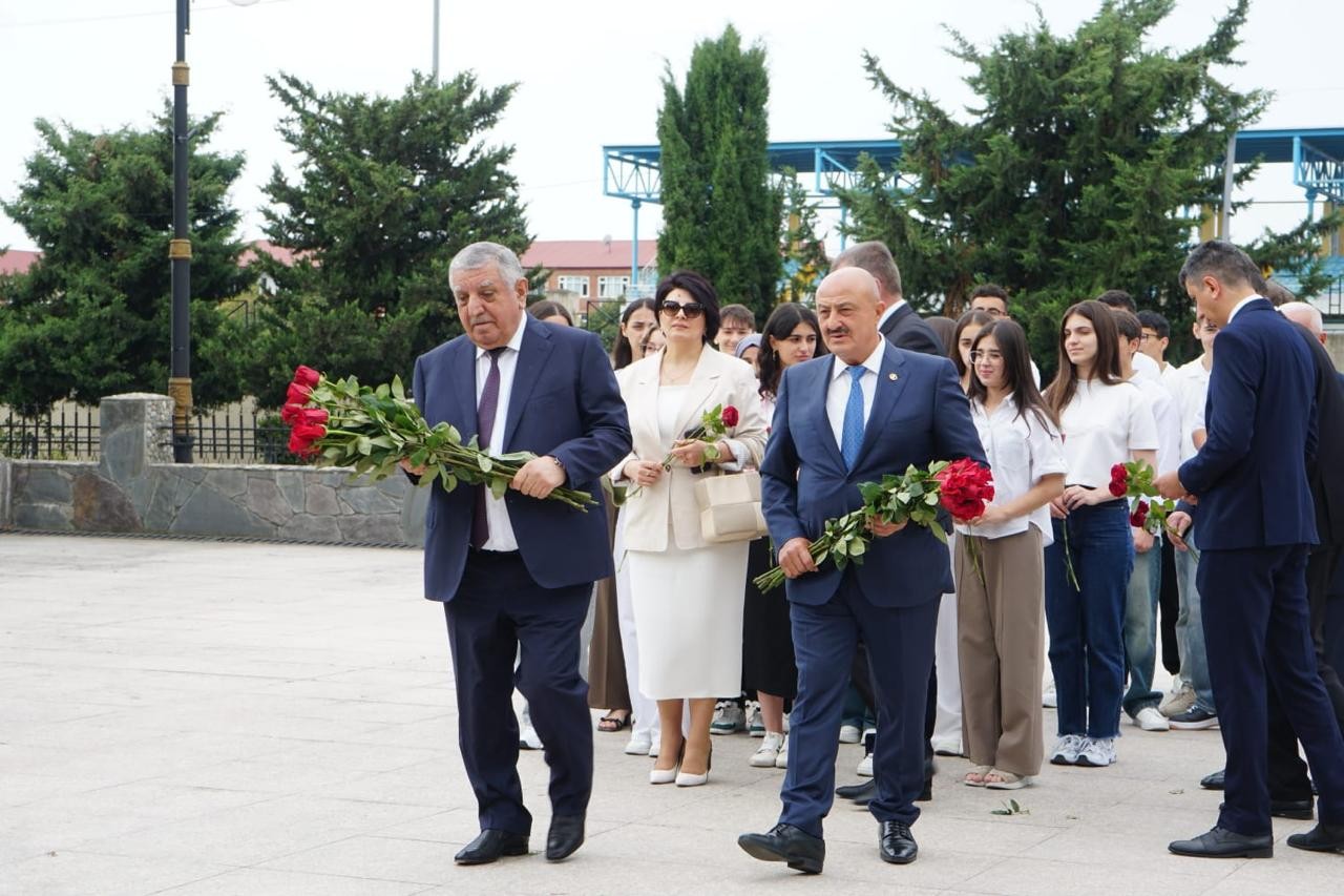 Zaqatalada “Tələbə adın mübarək – suveren Azərbaycan gənci” mövzusunda tədbir keçirilib - FOTOLAR