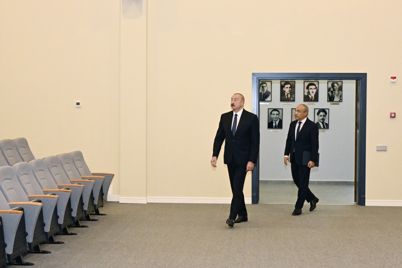 İlham Əliyev açılışda iştirak etdi - FOTOLAR
