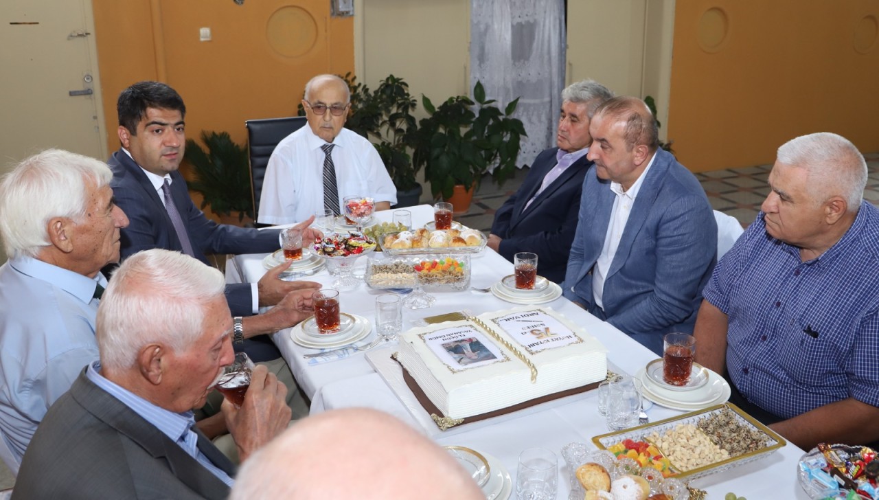 Ağstafada Aydın Tağızadənin yubileyi qeyd olunub - FOTOLAR