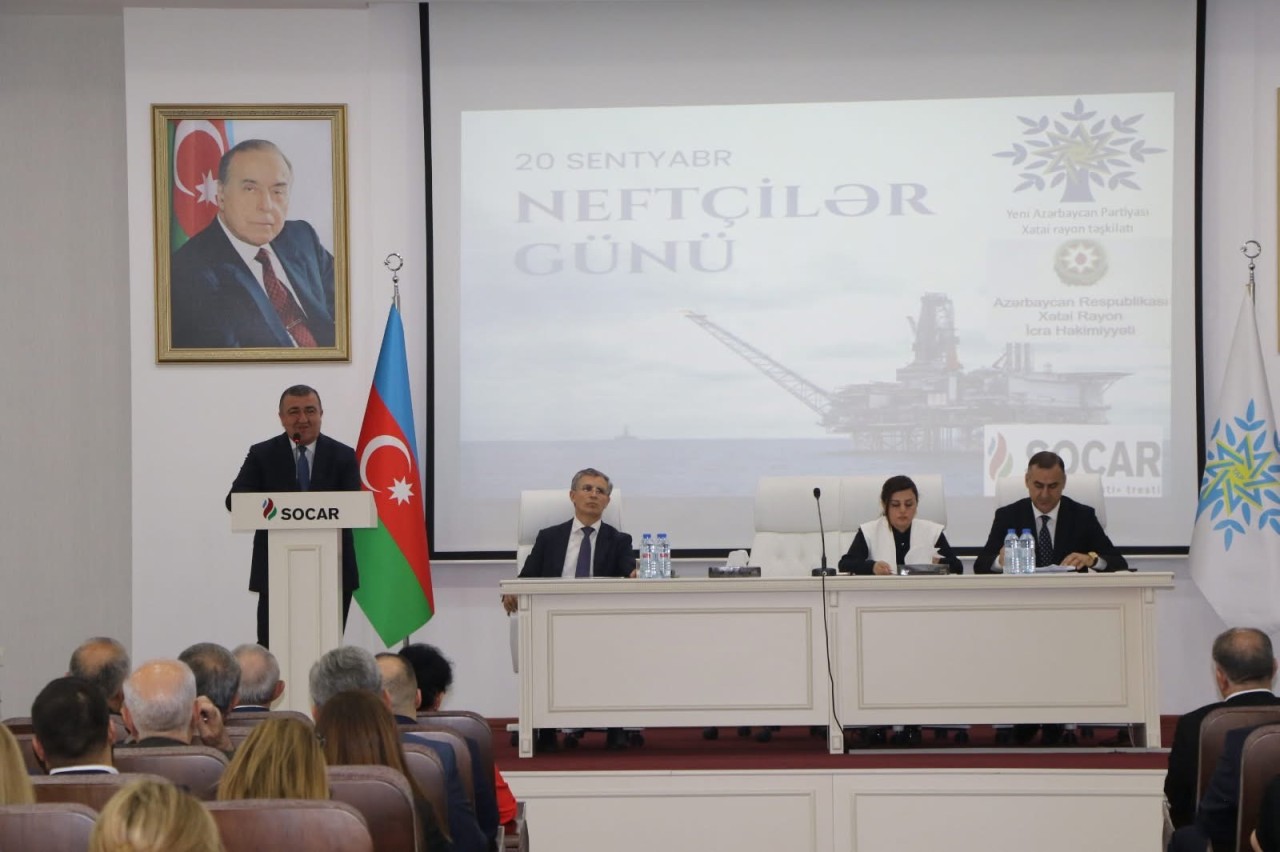 Xətaidə "Neftçilər Günü"nə həsr olunmuş tədbir keçirilib - FOTOLAR